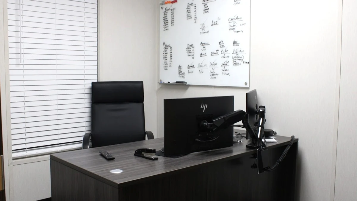 Office interior from Sunshine Cleaning’s business photo collection